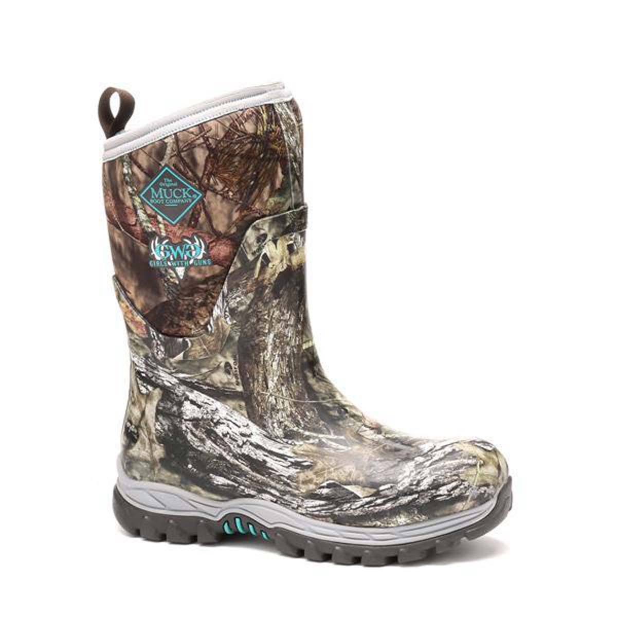 Muck Boot Women s Arctic Hunter Gwg Mid Mossy Oak Size 7 Winter Hunting Boot PEPA4 AXH34